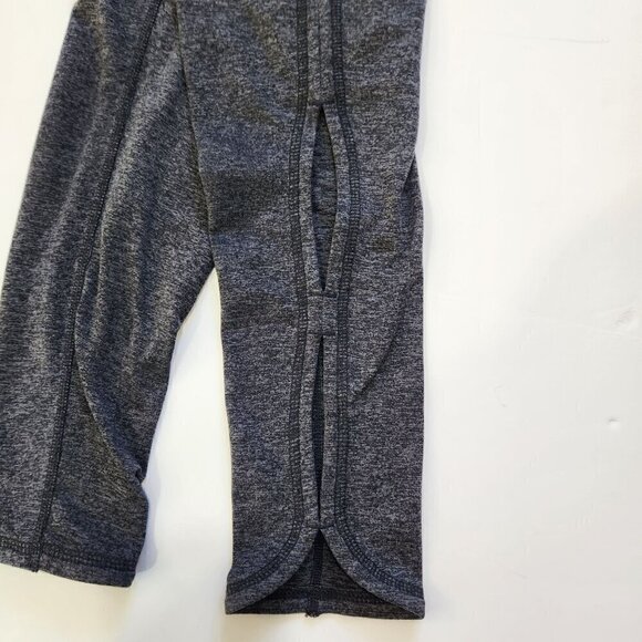 Free People Movement Infinity Cut Out Crop Legging Womens S Gray Soft Stretch - Picture 11 of 12